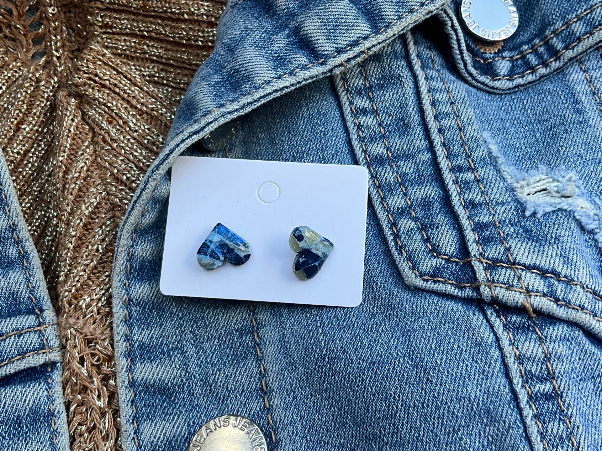 Blue Marble mini hartje
