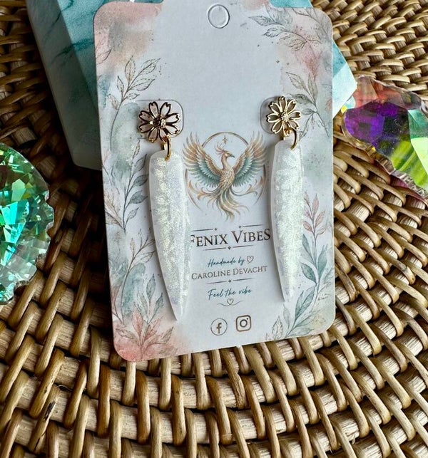 Vibrant willow leaf white