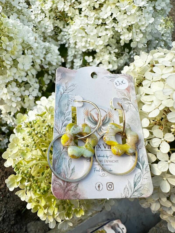 Limoncello Flower Hoop