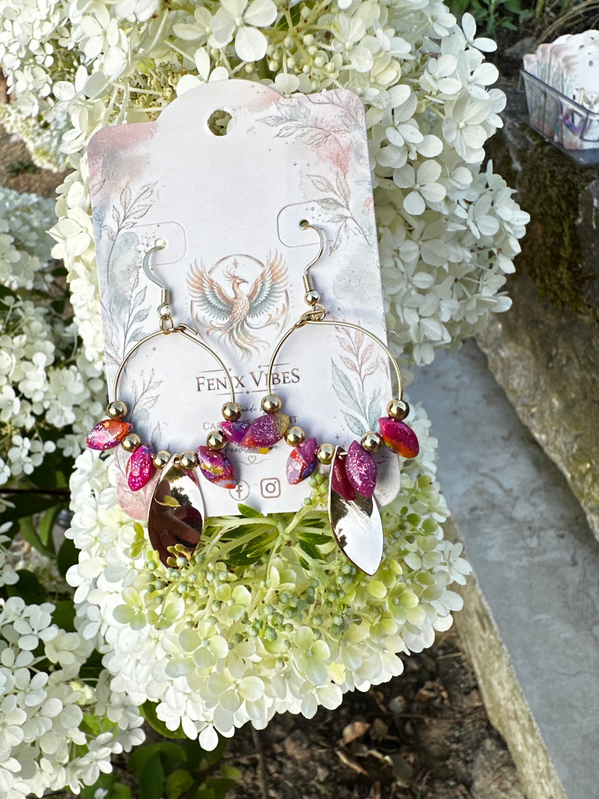 Fuchsia glitter gypsy