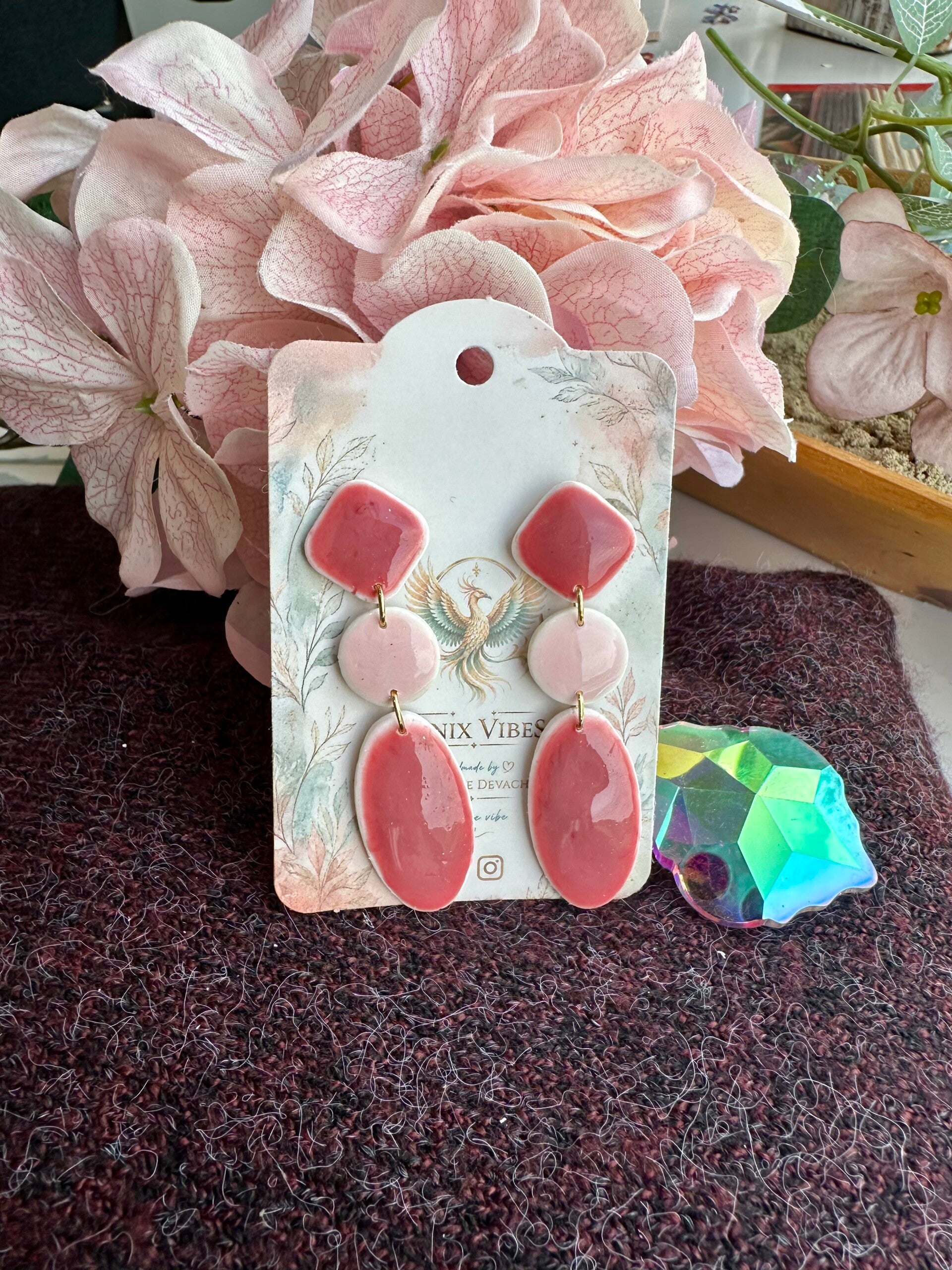 Soft harmony wine and dusty pink