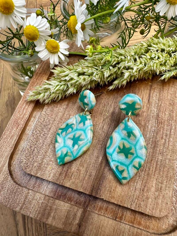 Jade flower drops