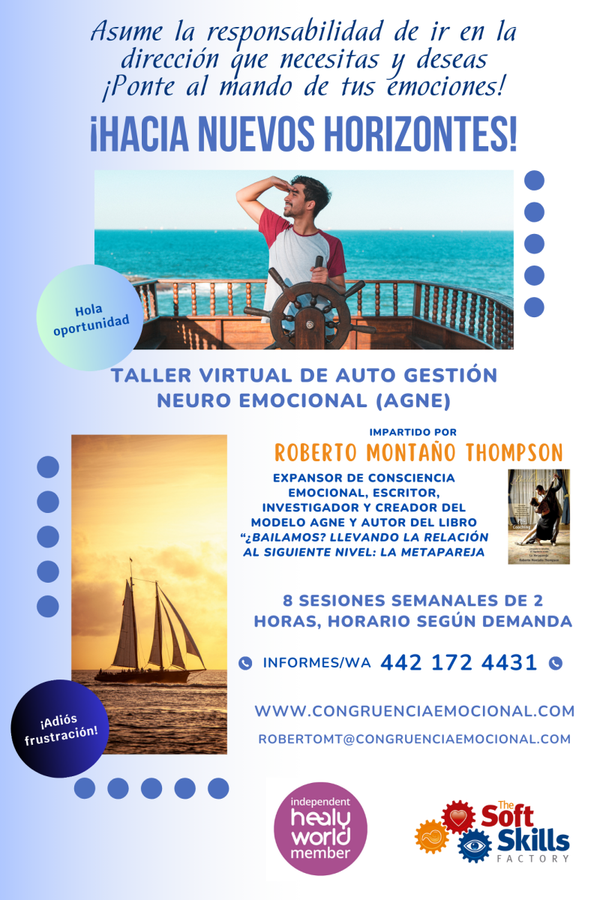 Taller digital (Zoom) de competencias emocionales personales.