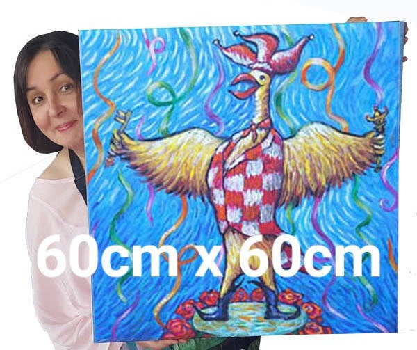 SCHILDERIJ TULLEPETAON CARNAVAL