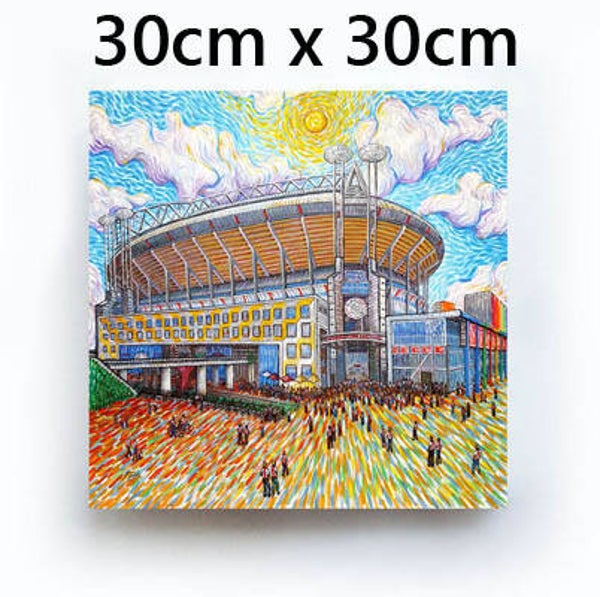 SCHILDERIJ JOHAN CRUIJFF ARENA AMSTERDAM