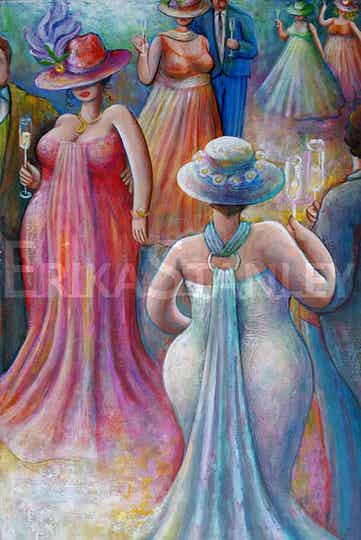 SCHILDERIJ FANCY PARTY