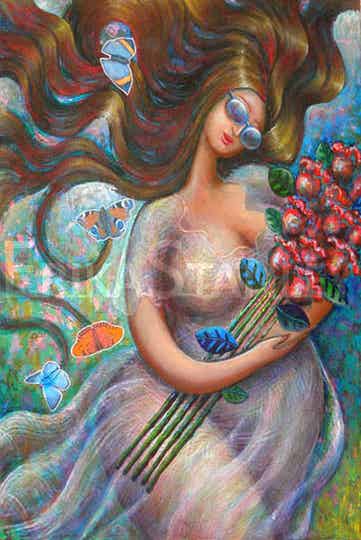 SCHILDERIJ THE BEAUTY