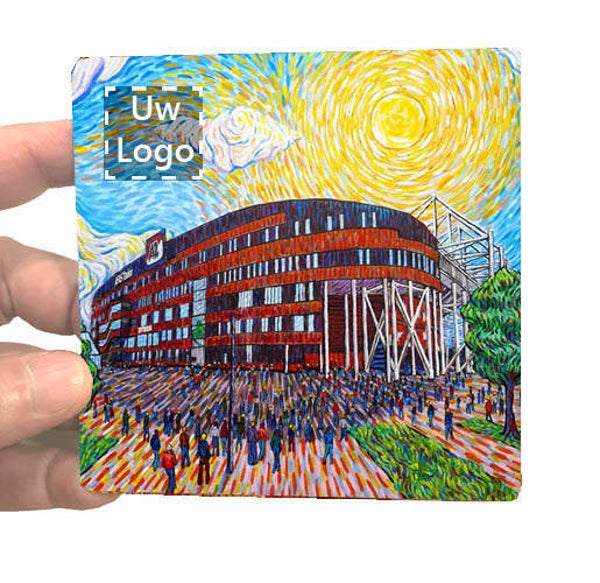 MAGNEET AZ STADION MET BEDRIJFSLOGO