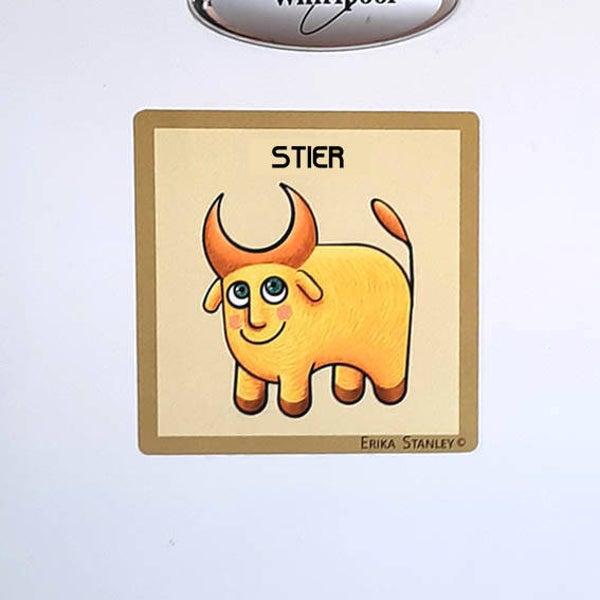 MAGNEET ZODIACTOON STIER