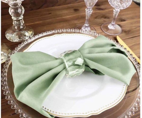 100% Polyester 17 x 17 Dinner Napkin
