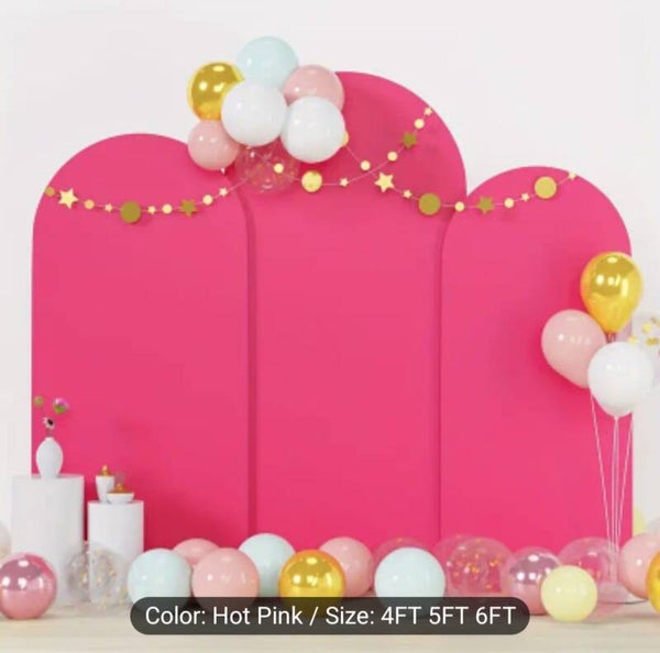 Arch Backdrop Stand Cover Set of 3