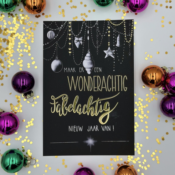 Wonderachtig & Fabelachtige kerstkaart!