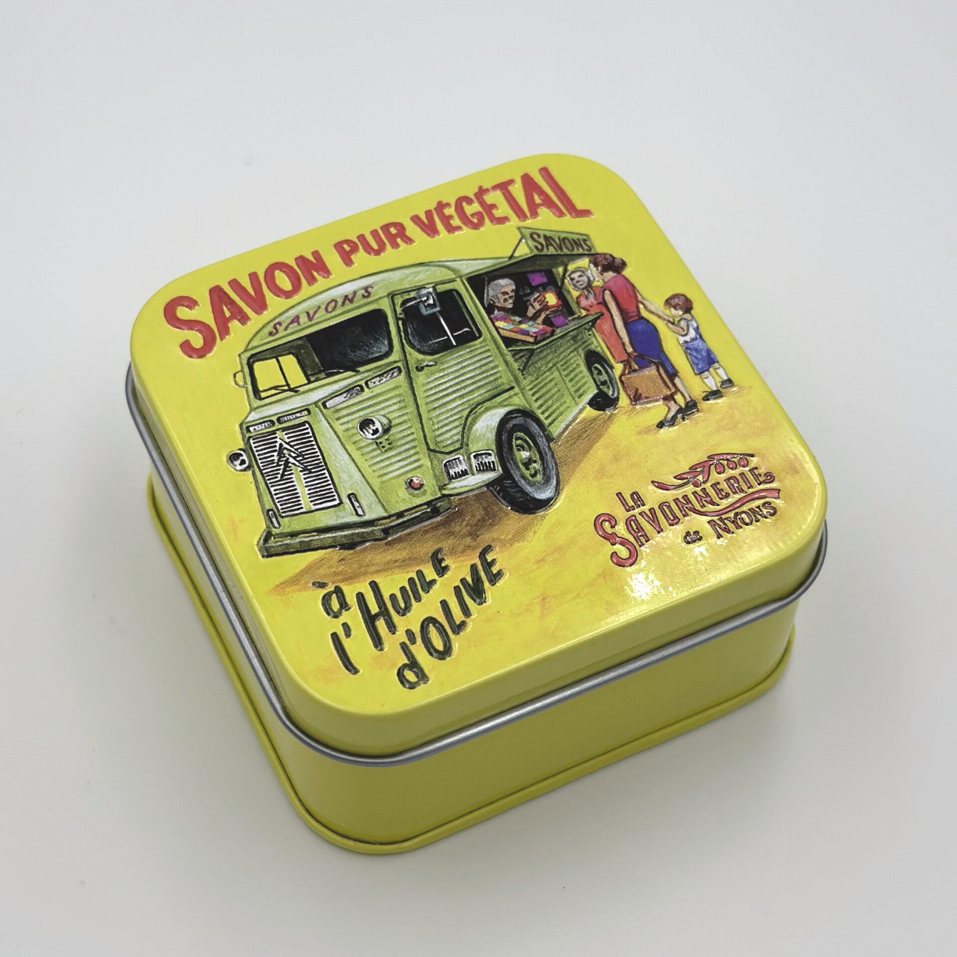 Zeep in blik | Citroen geur