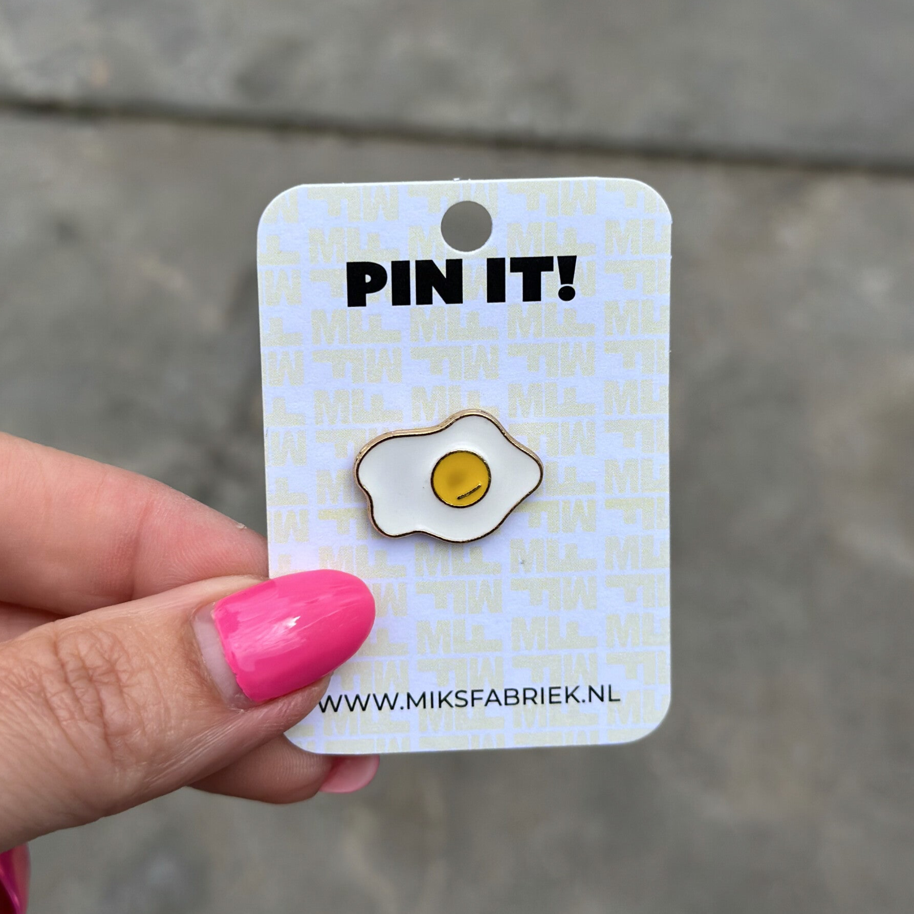 PIN IT!! Gebakken eitje