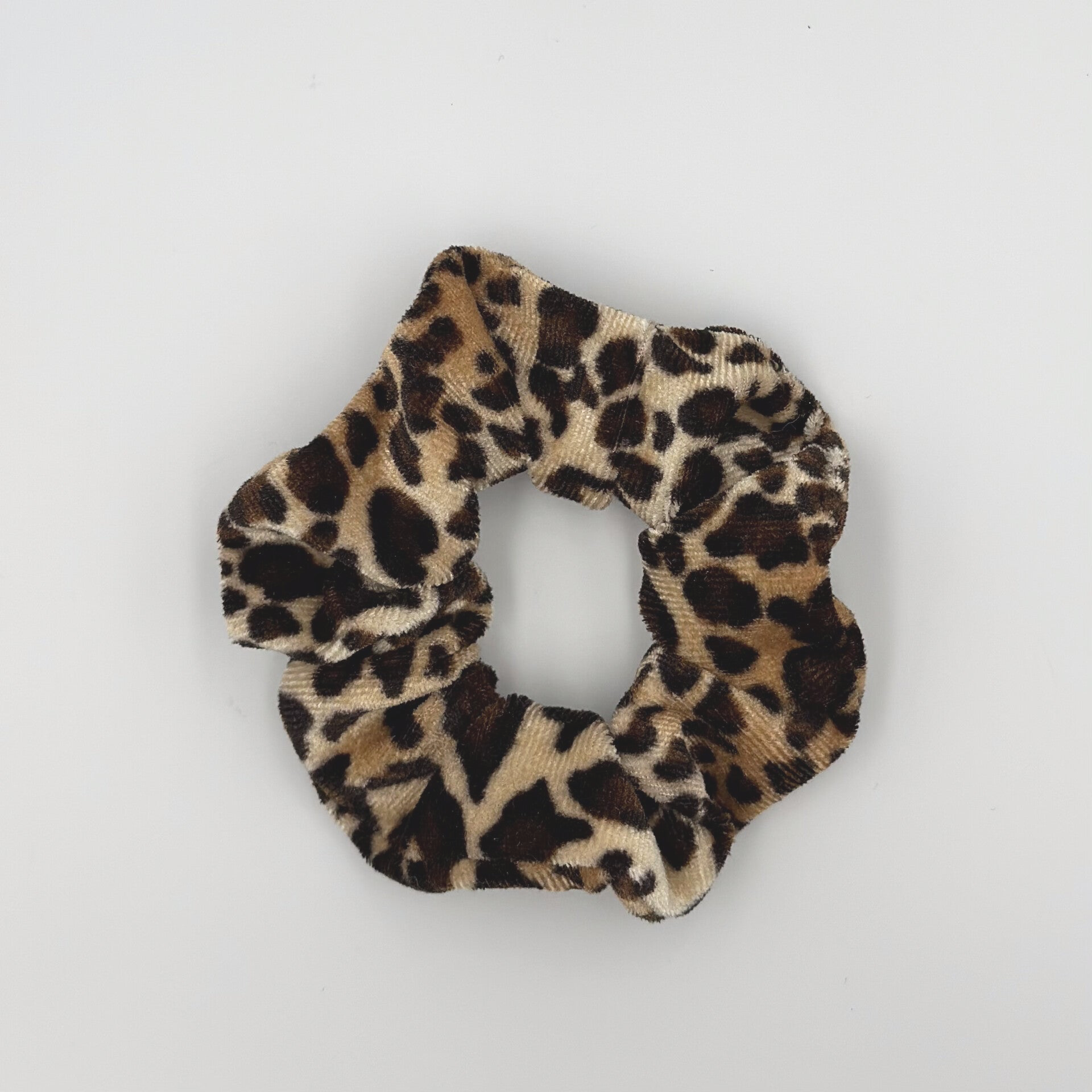 Luipaard scrunchie