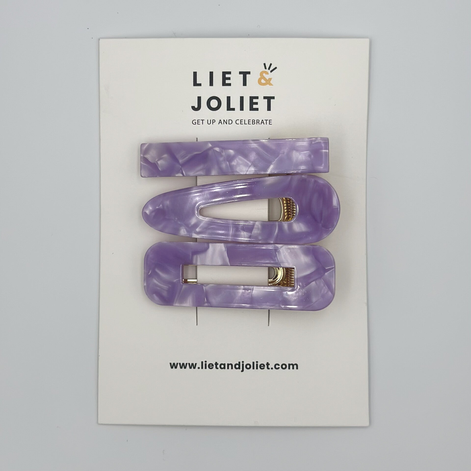 Set haarklemmen | Paars