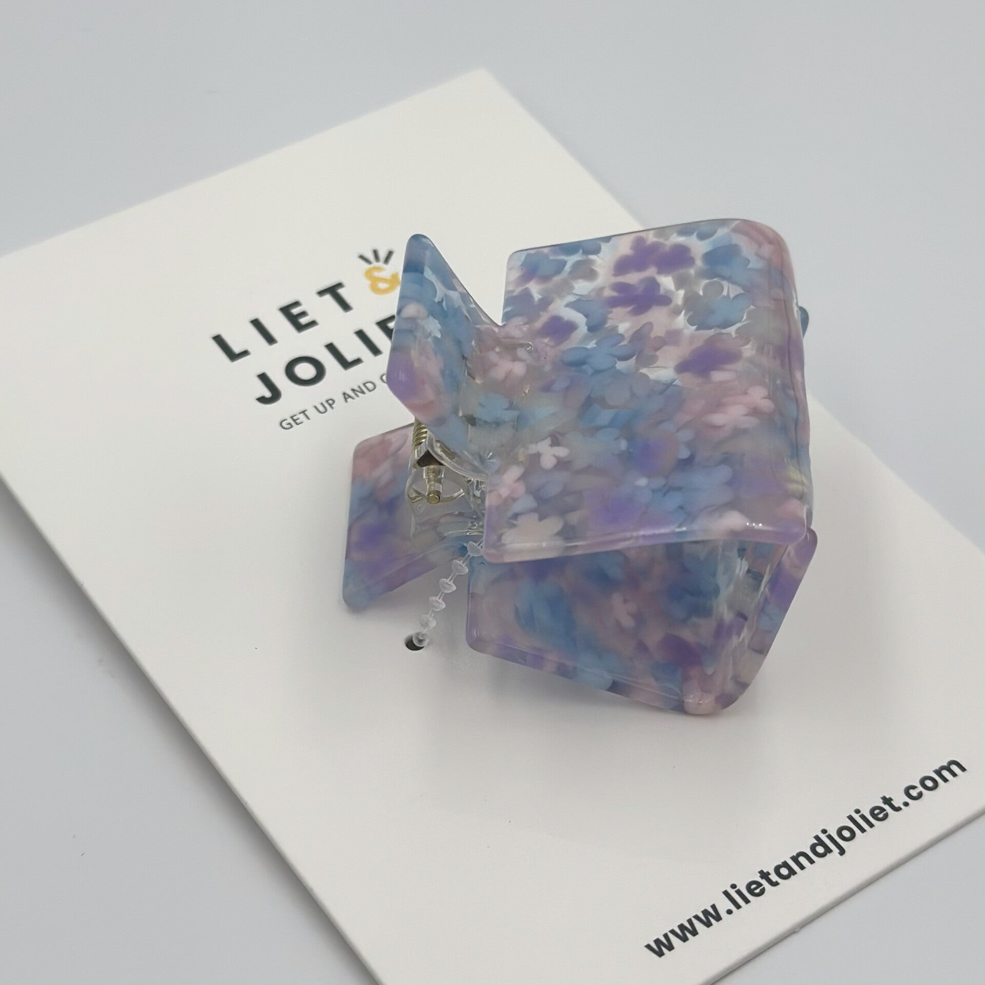 Flower | Bleu-Lila haarclip