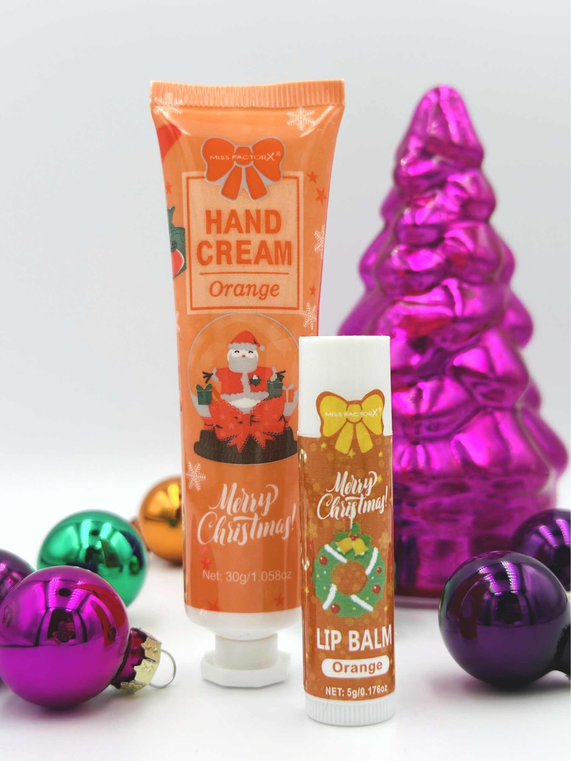 Christmas cadeau-setje Orange