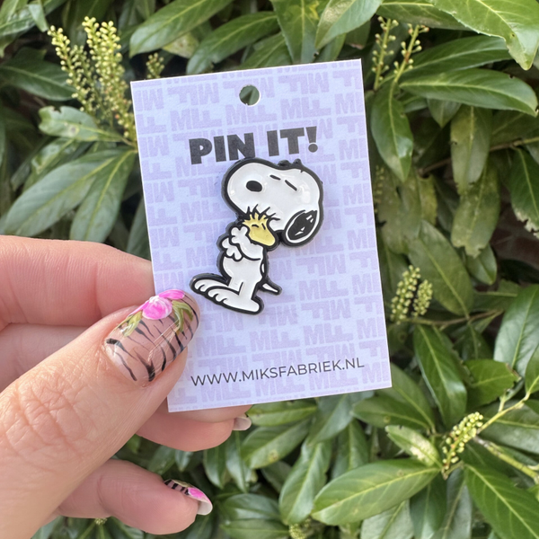 PIN IT!! Snoopy & Woodstock knuffel