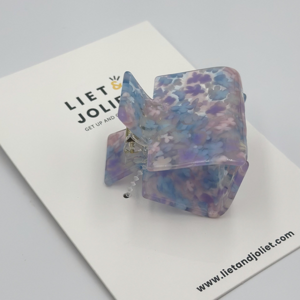 Flower | Bleu-Lila haarclip