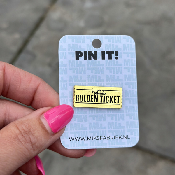 PIN IT!! Golden ticket