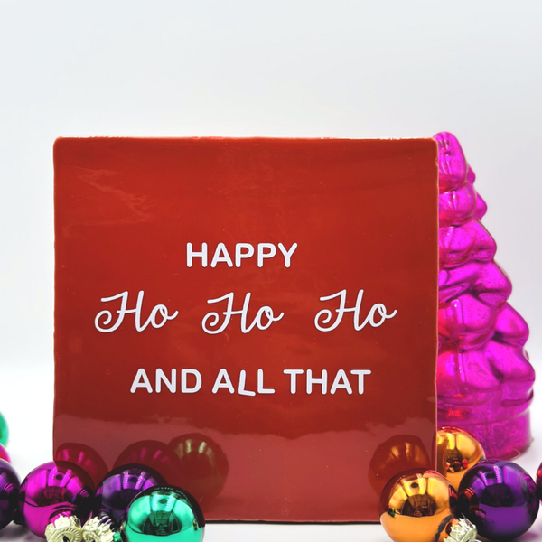 Happy ho ho ho..tegeltje