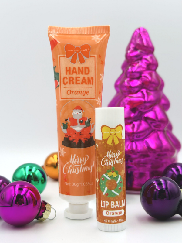 Christmas cadeau-setje Orange