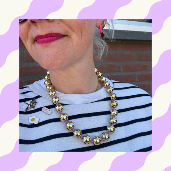 Golden Cirkel Ketting