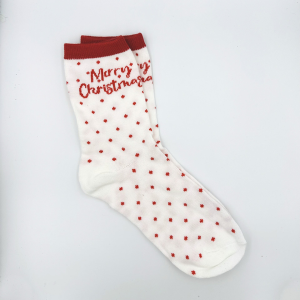 Kerstsokken - Dots -