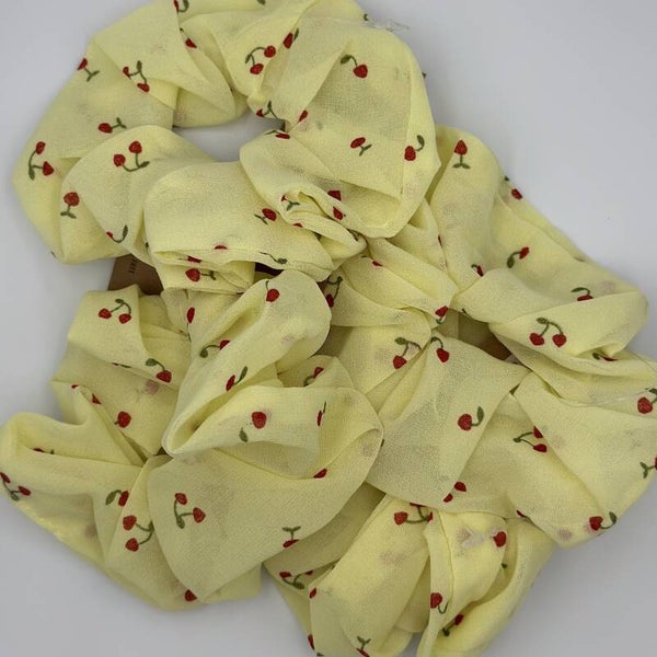 Cherry Scrunchie