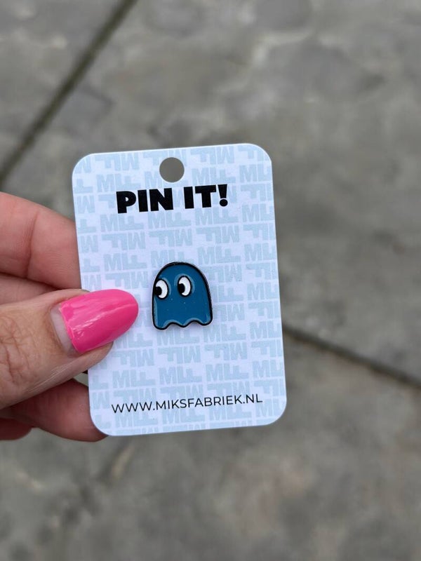 PIN IT!! 'INKY' Pac-Man spookje