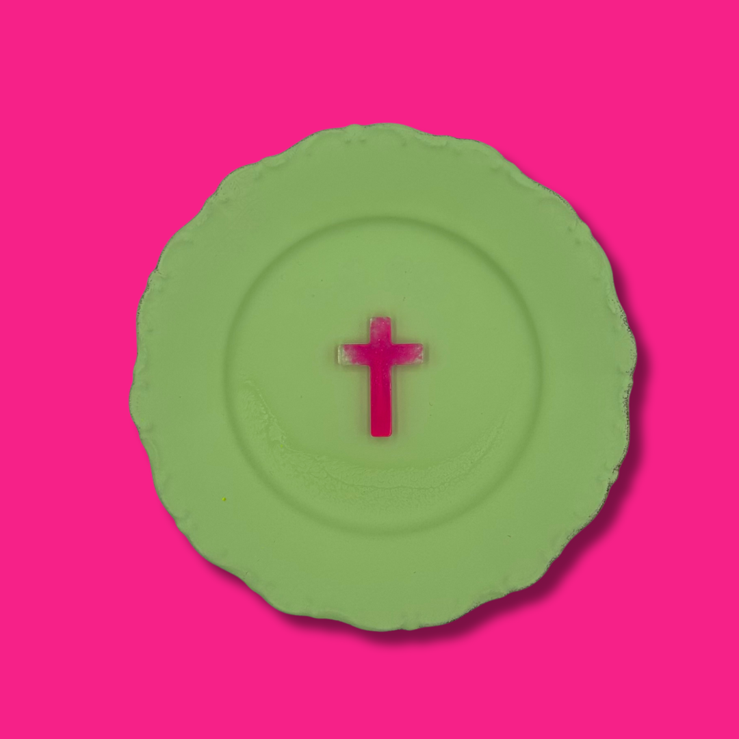 "FUNKY KRUIS" vintage bordje