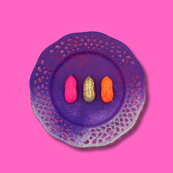 "Family Peanuts" vintage bordje