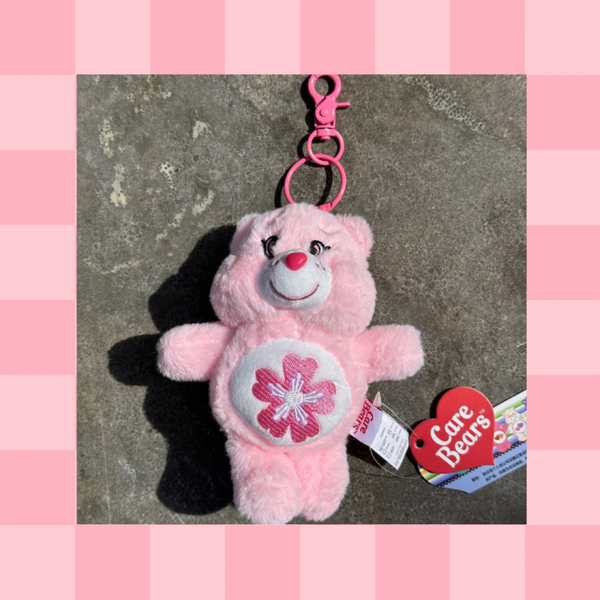 "FLOWER" Care Bear sleutellhanger