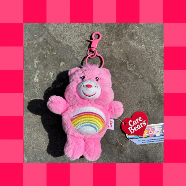 "RAINBOW" Care Bear sleutelhanger