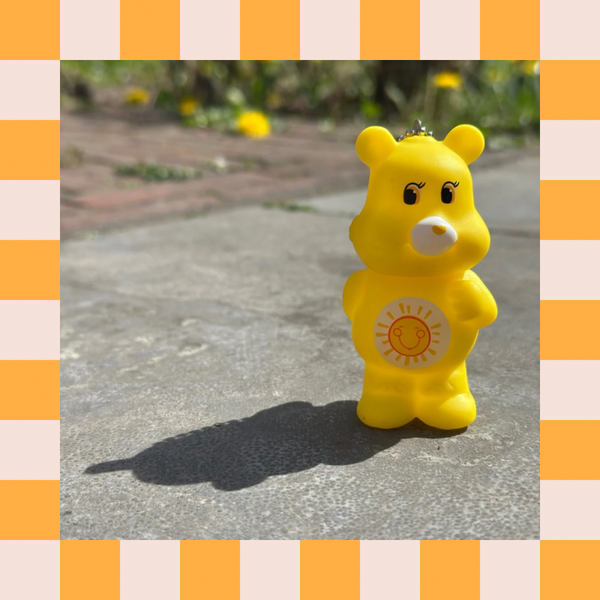 "SUNNY" Care Bear sleutelhanger
