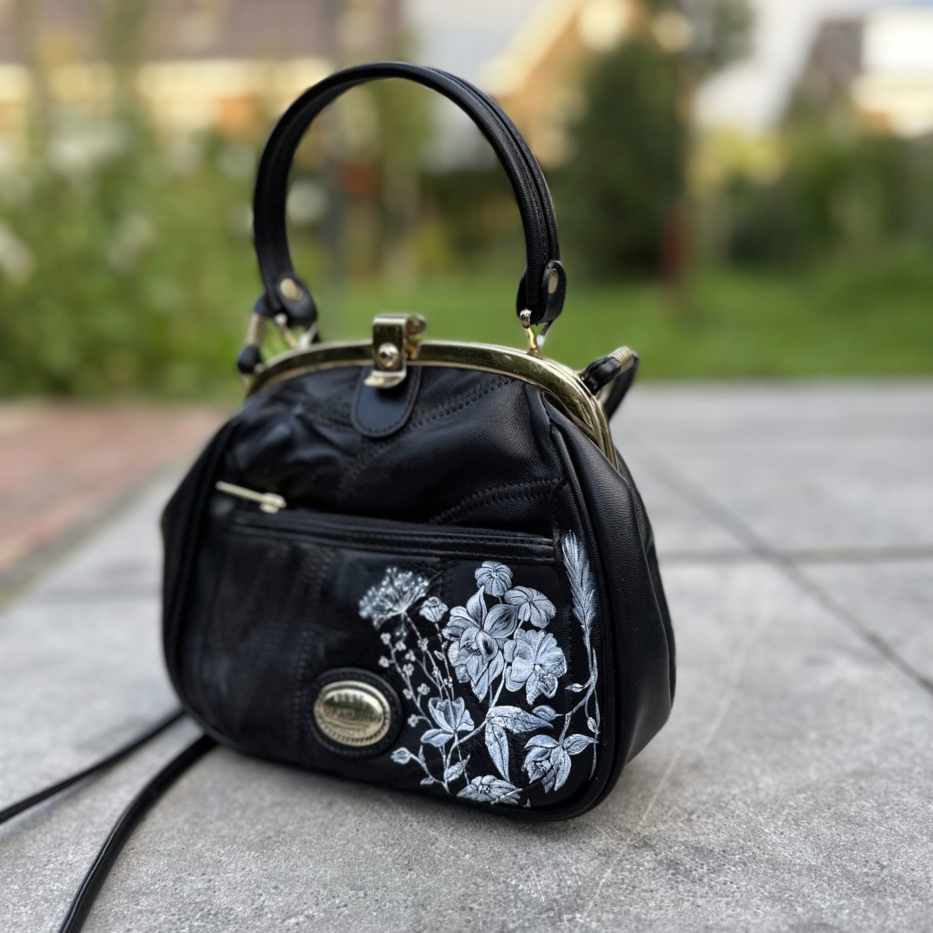 Vintage "GRANNY FLOWER BAG"