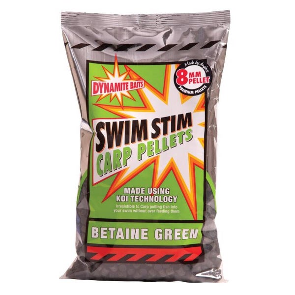 Dynamite Baits Swimstim Betaine Green Pellets 900g