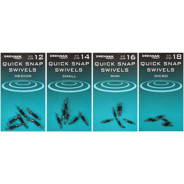 Drennan Quick Snap Swivels