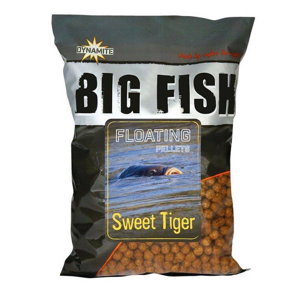 Dynamite Baits Big Fish - Sweet Tiger Floating Pellets 11mm 1.1kg