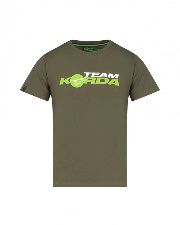Korda TK Kids T-Shirt | Dark Olive Ages 6 to 13