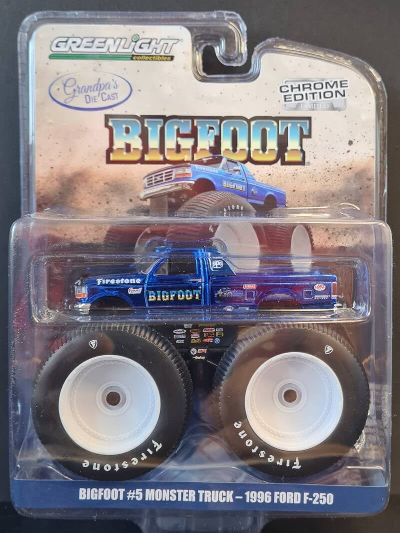 Bigfoot #5 Monster Truck - 1996 Ford F-250 Chrome Edition