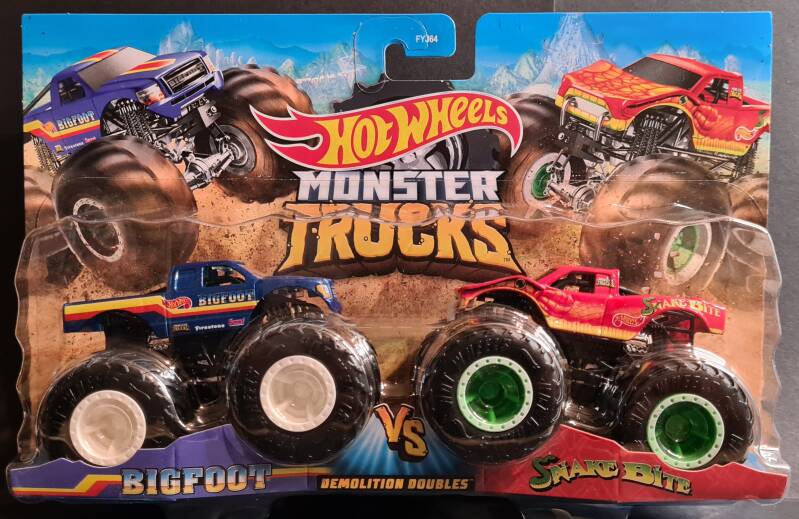 Bigfoot And Snakebite - Demolition Doubles - 