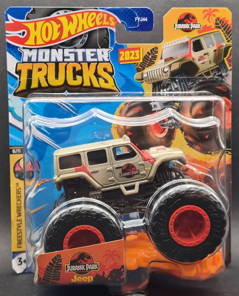 Jurassic Park Jeep - Freestyle Wreckers