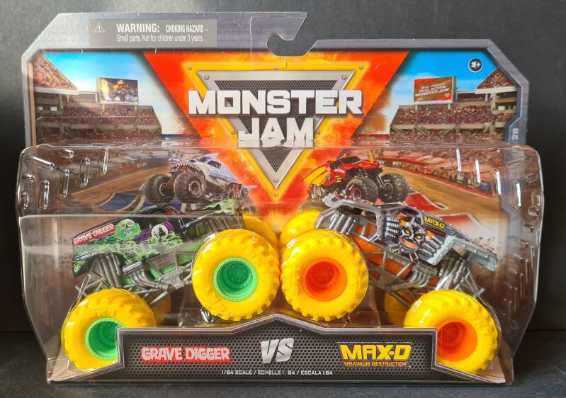 Grave Digger Vs MaxD - Series 28