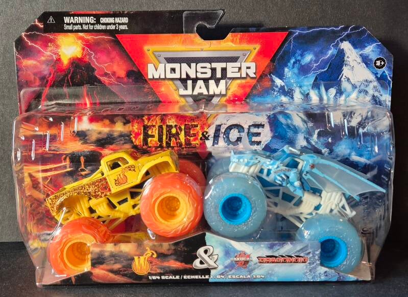 Whiplash &amp; Bakugan Dragonoid - Fire &amp; Ice