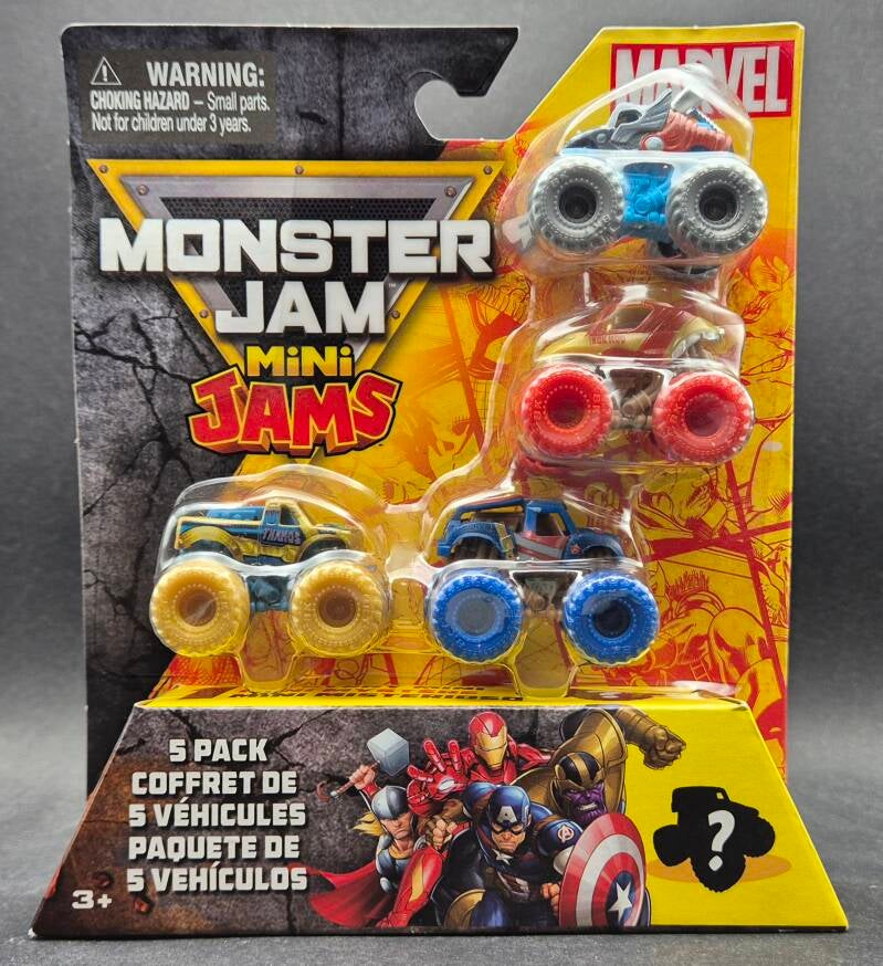 Monster Jam Mini Jams Marvel