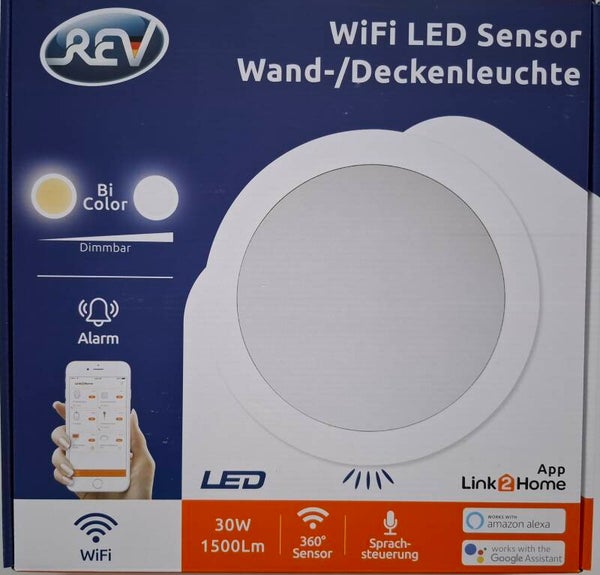 Wand- und Deckenleuchte WiFi LED