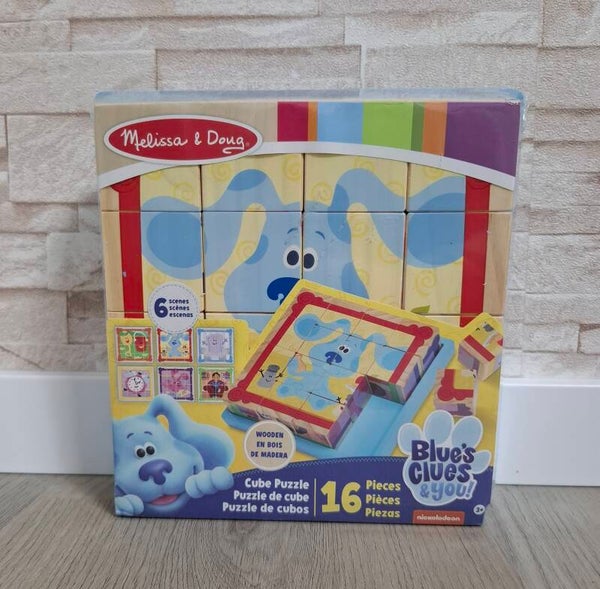 Würfelpuzzle aus Holz