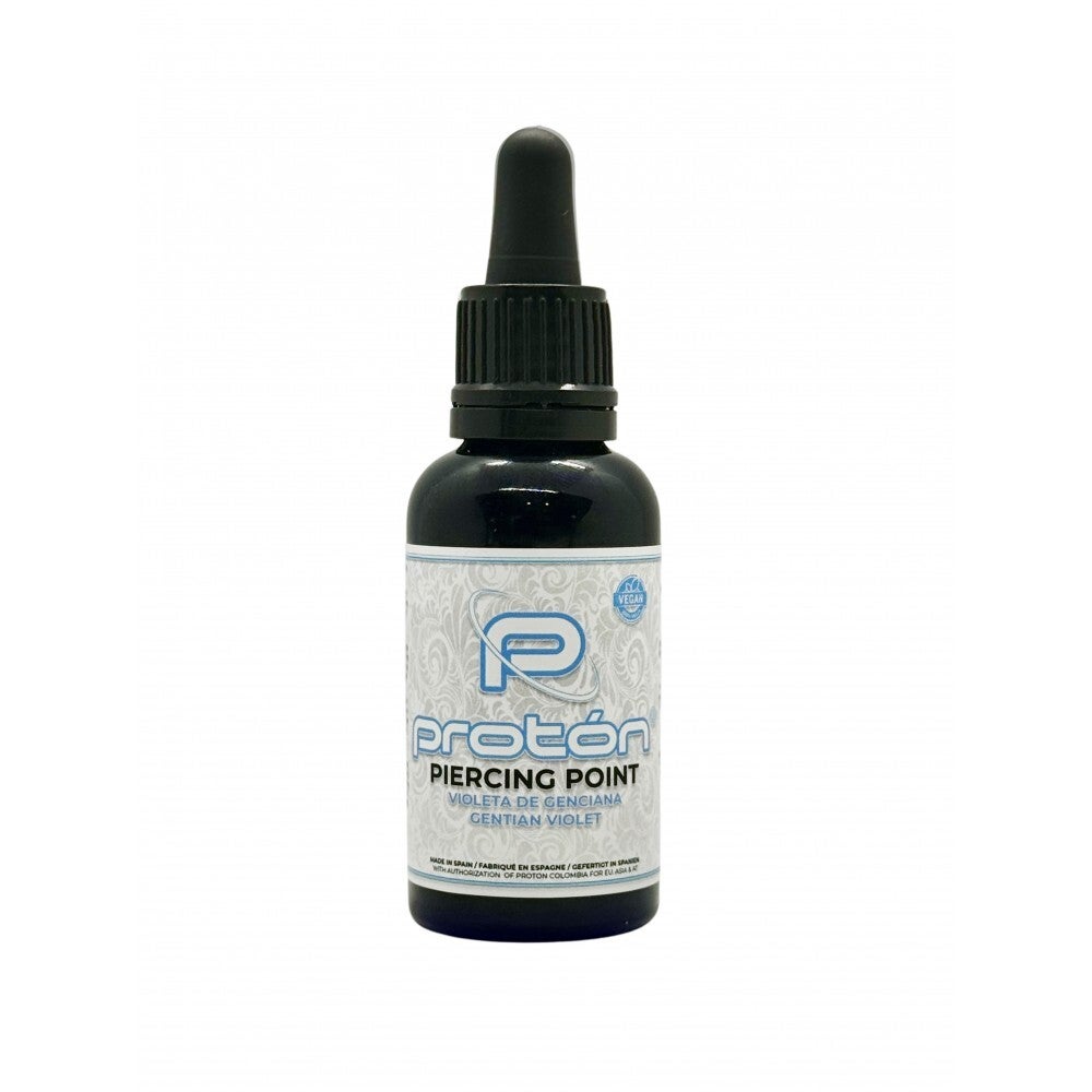 Proton Piercing Point - Violeta de Genciana 30 ml - 1 Oz.
